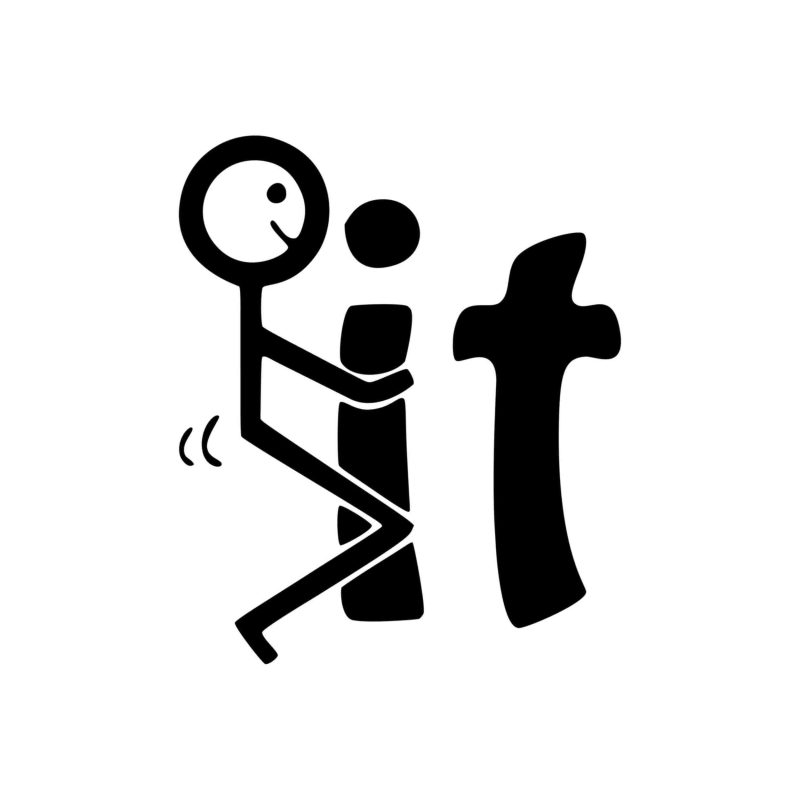F*ck It Vinyl Decal - Custom Size