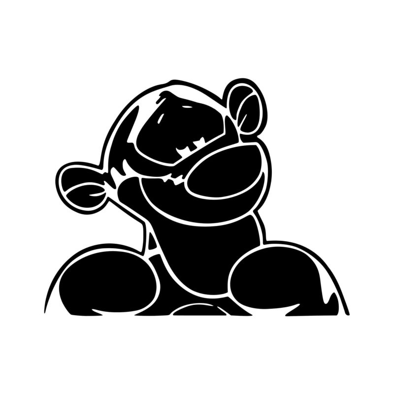 Winnie The Pooh - Tigger - Vinyl Decal - Custom Size