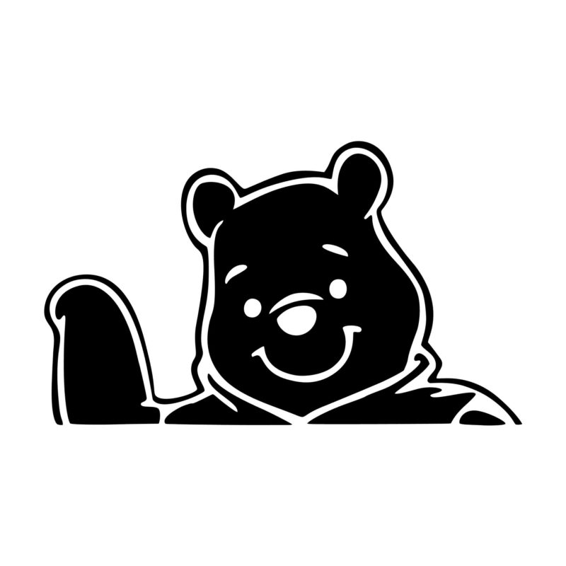 Winnie The Pooh - Vinyl Decal - Custom Size