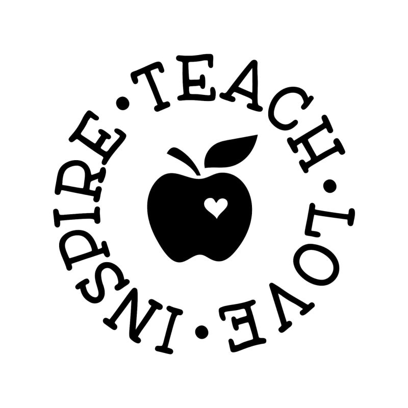 Teach Love Inspire - Vinyl Decal - Custom Size