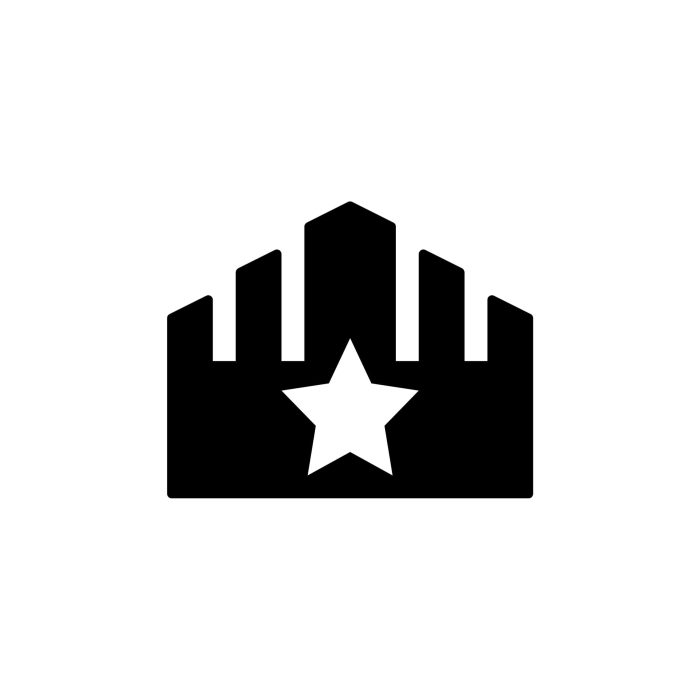 Crown Vinyl Decal - Custom Size