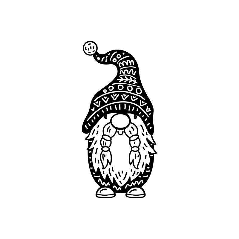 Gnome Vinyl Decal - Custom Size