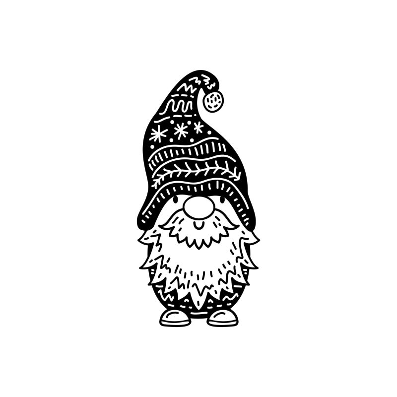 Gnome Vinyl Decal - Custom Size