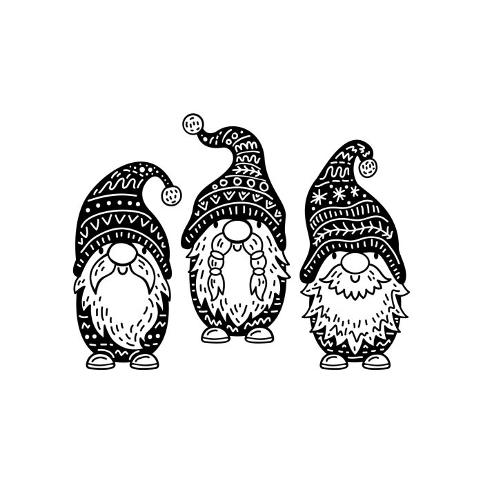 Gnome Vinyl Decal - Custom Size