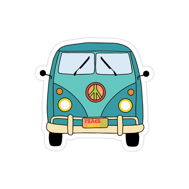 Van Full Color Vinyl Decal - Custom Size
