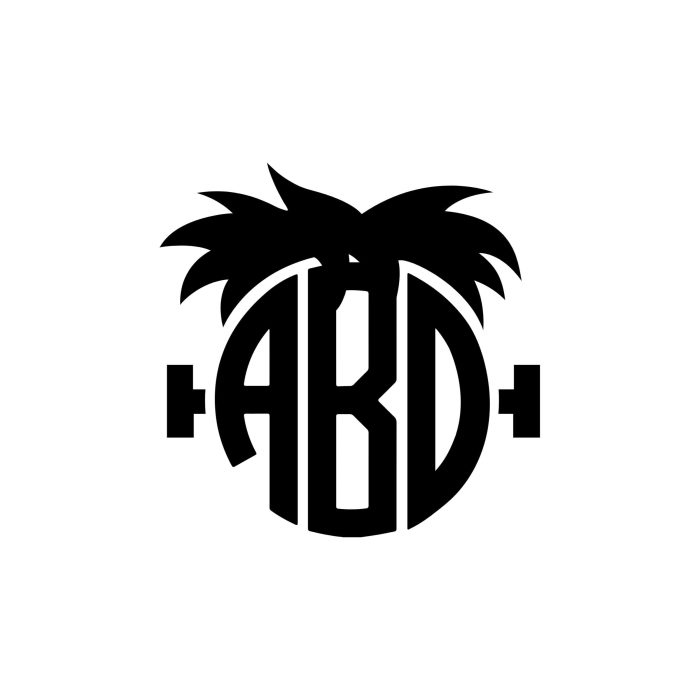 Frankenstein Monogram - Vinyl Decal - Custom Size