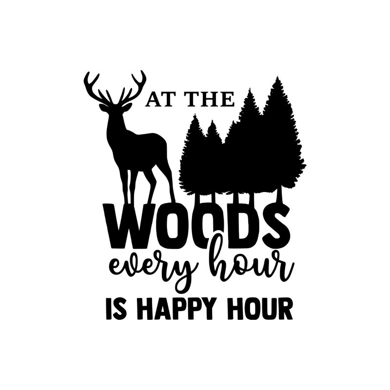 Hunting Vinyl Decal - Custom Size
