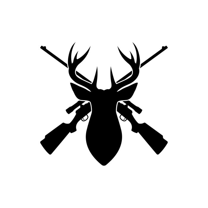 Hunting Vinyl Decal - Custom Size