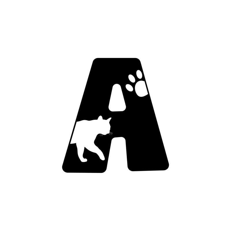 A - Alphabet - Vinyl Decal - Custom Size