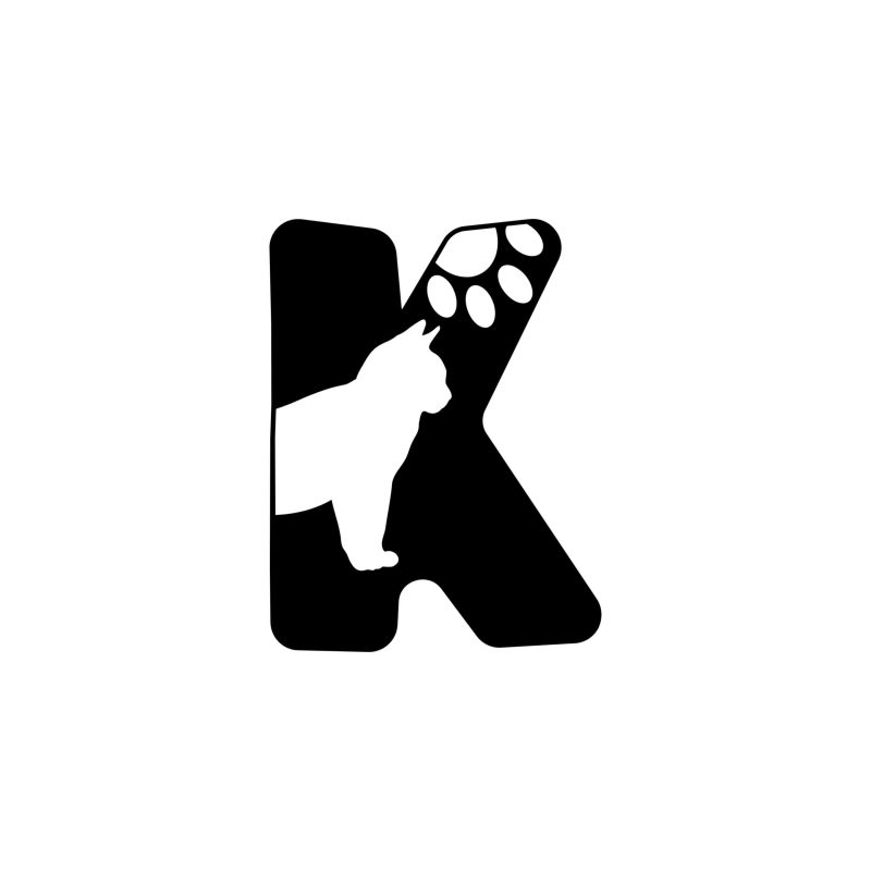 K - Alphabet - Vinyl Decal -  Custom Size