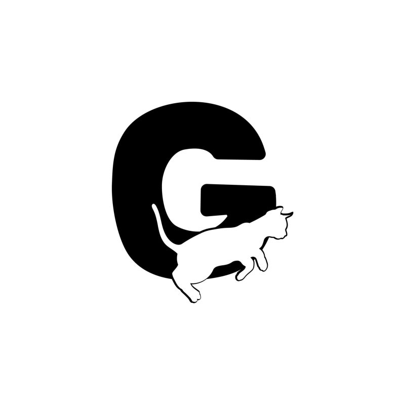 G - Alphabet - Vinyl Decal -  Custom Size