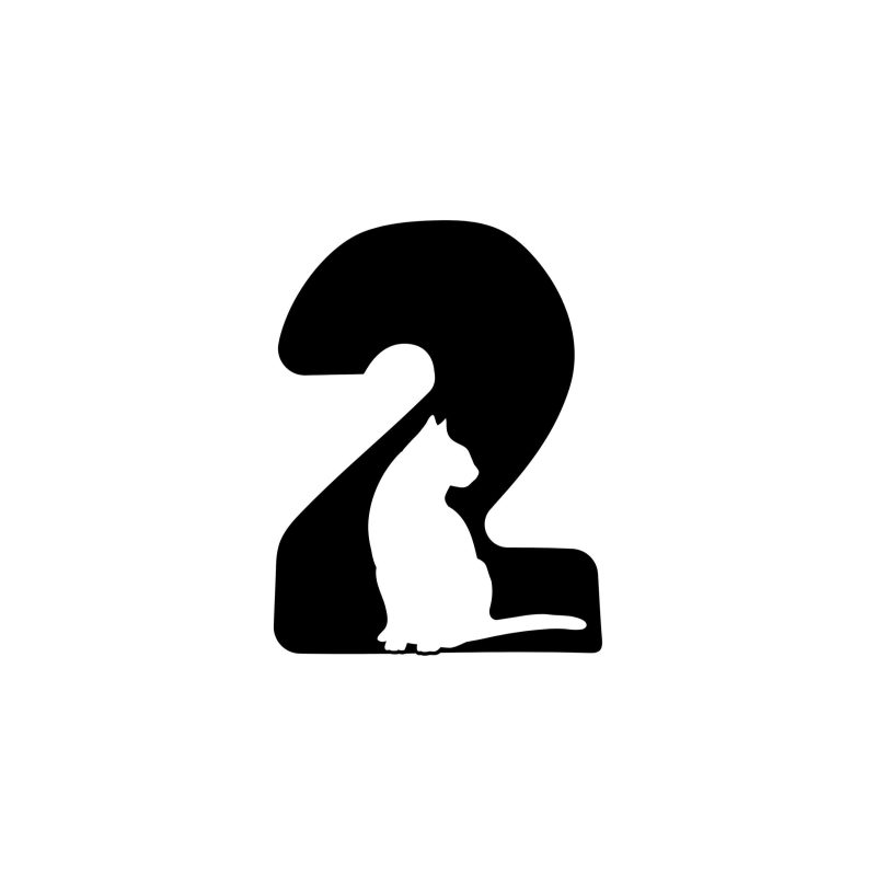 2 - Alphabet - Vinyl Decal -  Custom Size