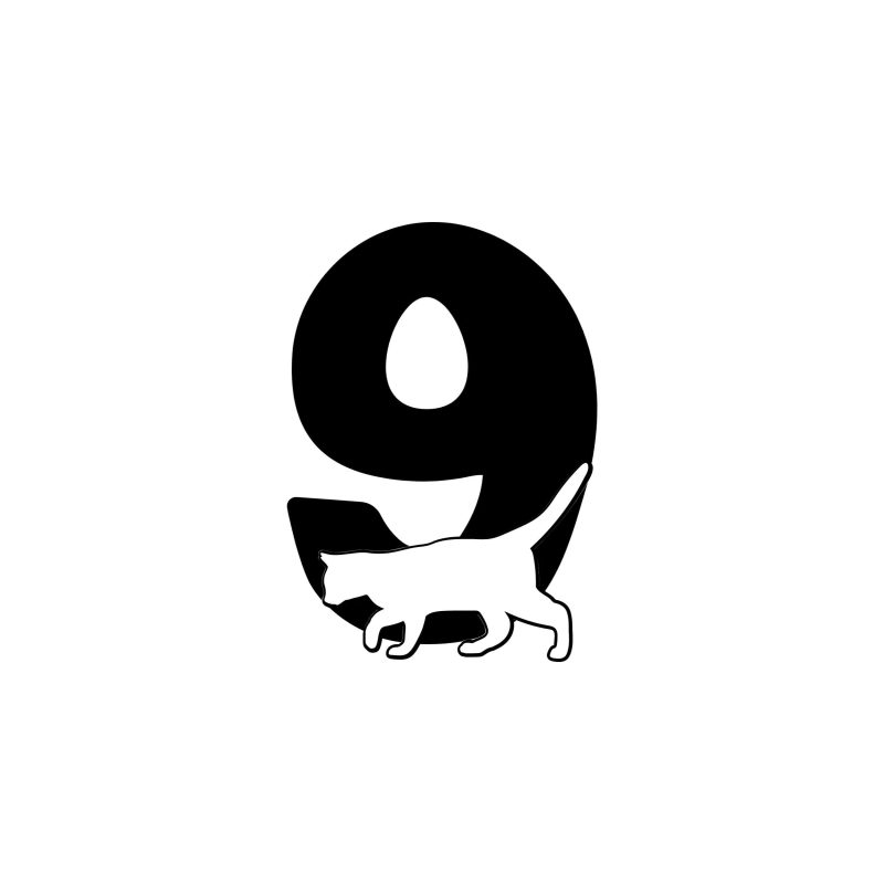 9 - Alphabet - Vinyl Decal -  Custom Size