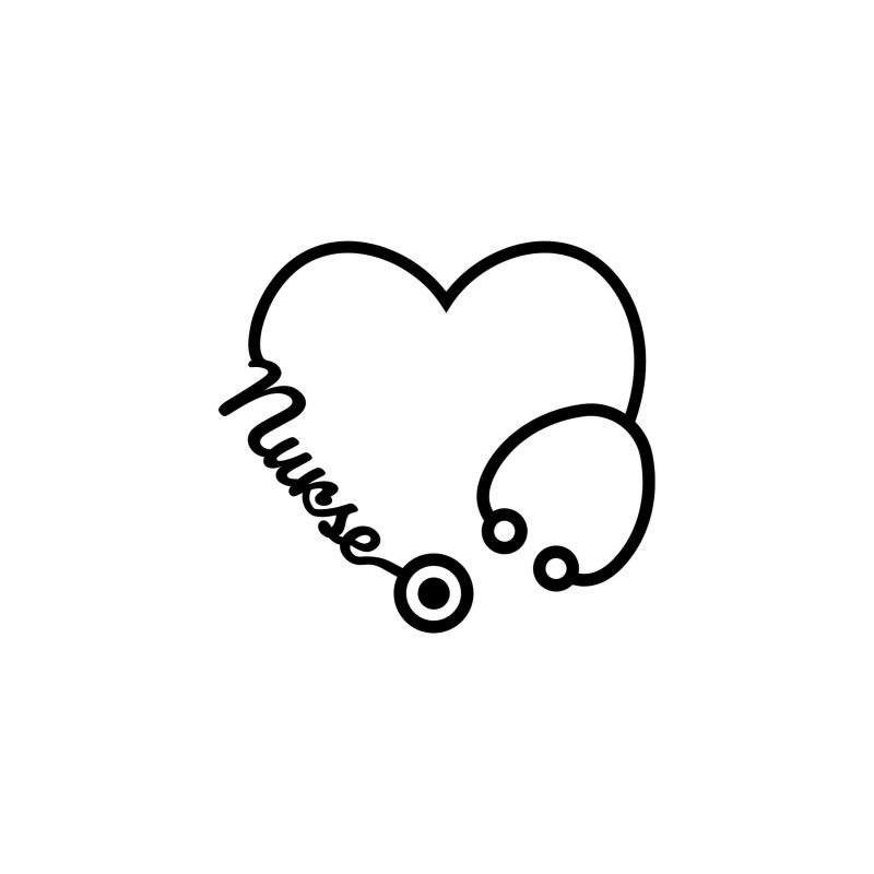 Nurse Vinyl Decal - Custom Size