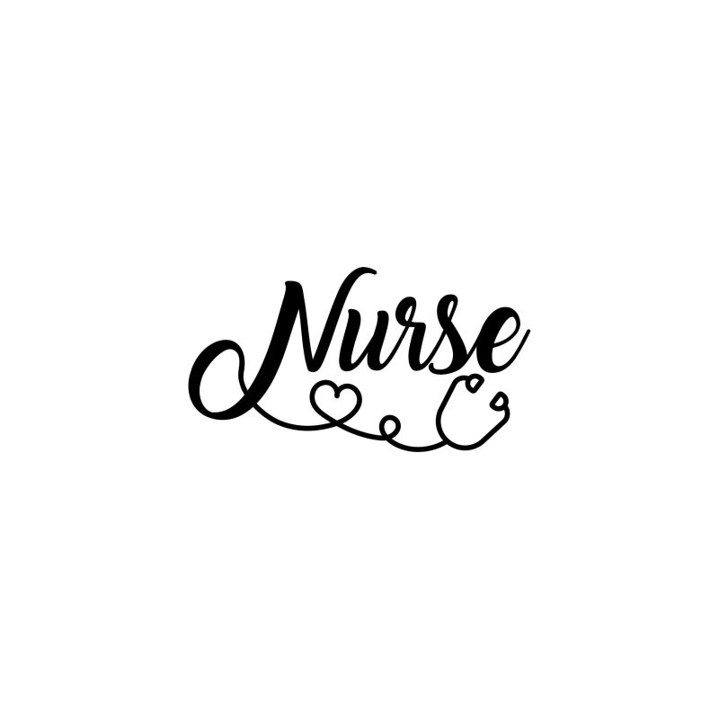 Nurse Vinyl Decal - Custom Size