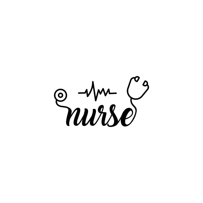 Nurse Vinyl Decal - Custom Size