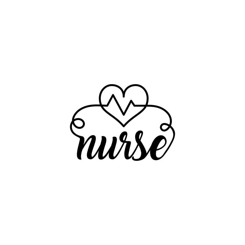 Nurse Vinyl Decal - Custom Size