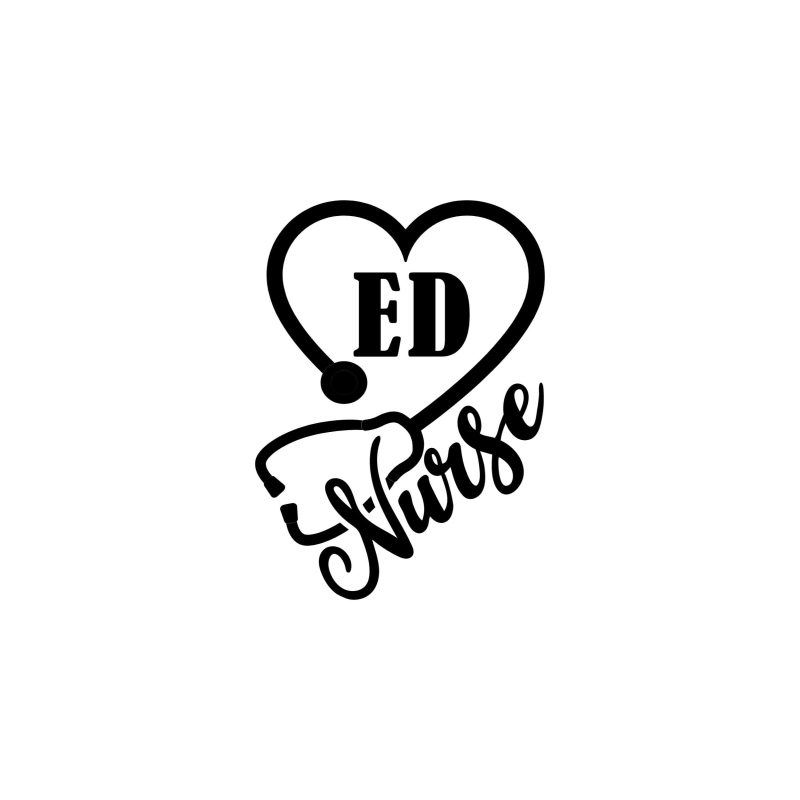 Ed Nurse Vinyl Decal - Custom Size