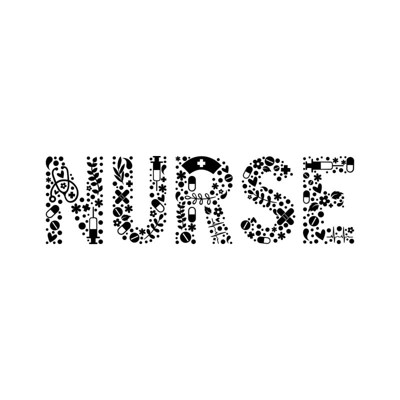 Nurse Vinyl Decal - Custom Size