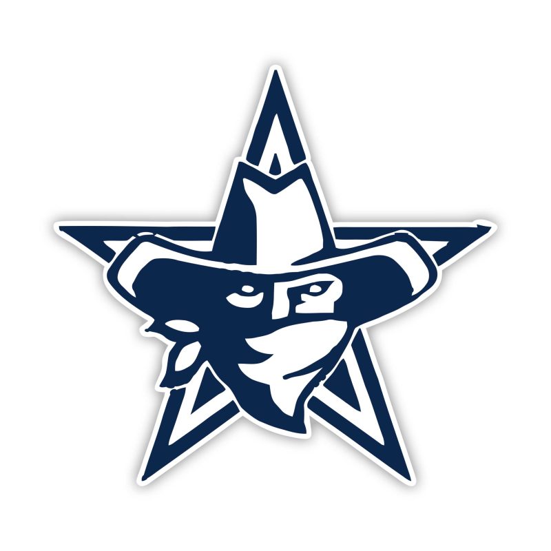 Dallas Cowboys - Star - Full Color Vinyl Sticker - Custom Size