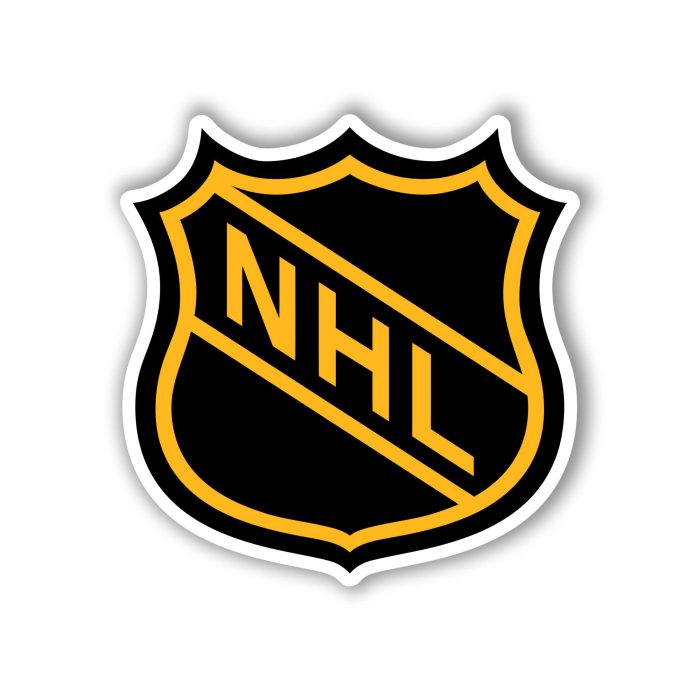 Boston Bruins - NHL Shield - Full Color Vinyl Sticker - Custom Size
