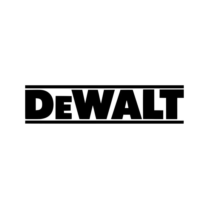DeWalt Vinyl Decal - Custom Size