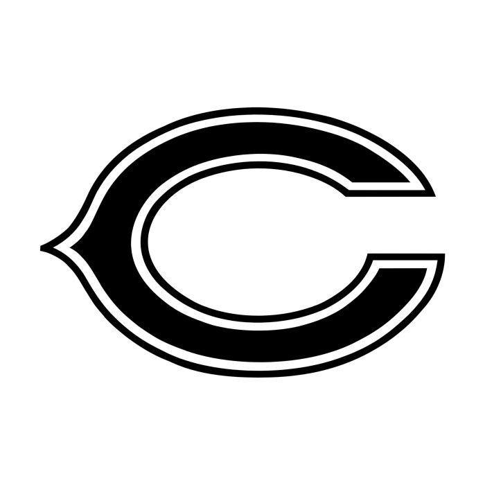 Chicago Bears - Vinyl Decal - Custom Size