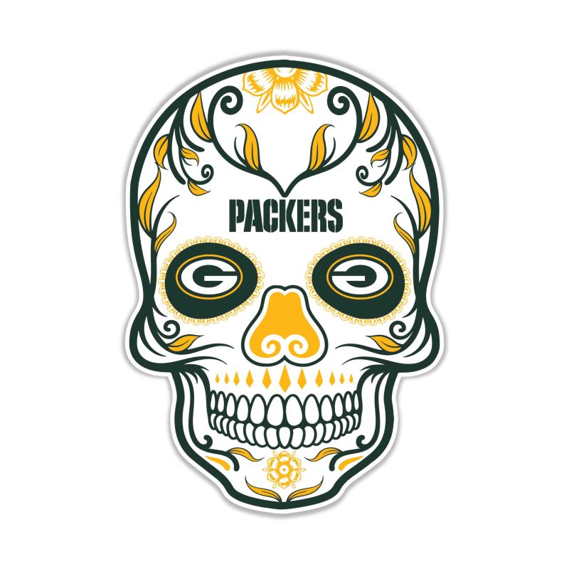 Green Bay Packers - Full Color Vinyl Sticker - Custom Size