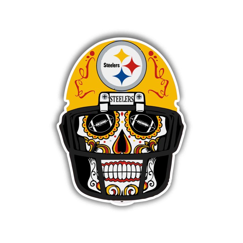 Pittsburgh Steelers Full Color Vinyl Sticker - Custom Size