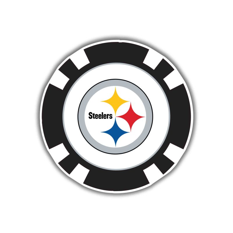 Pittsburgh Steelers Full Color Vinyl Sticker - Custom Size