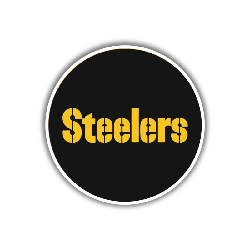 Pittsburgh Steelers Full Color Vinyl Sticker - Custom Size