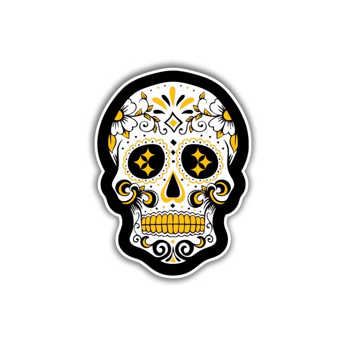 Pittsburgh Steelers Full Color Vinyl Sticker - Custom Size