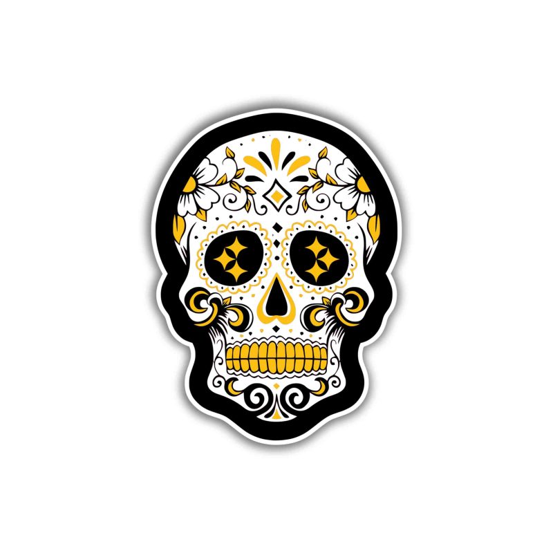 Pittsburgh Steelers Full Color Vinyl Sticker - Custom Size