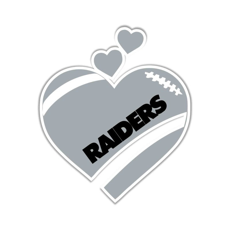 Las Vegas Raiders Full Color Vinyl Sticker - Custom Size