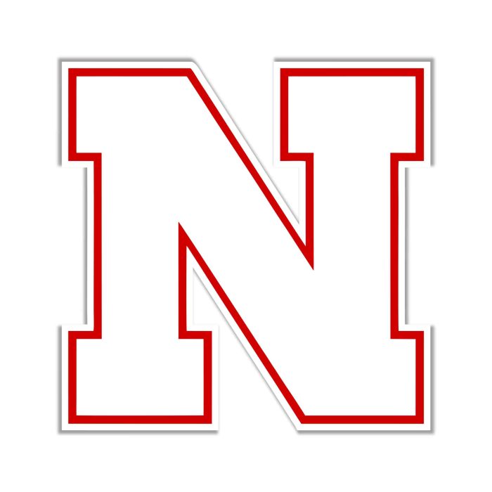Nebraska Cornhuskers Full Color Vinyl Decal - Custom Size
