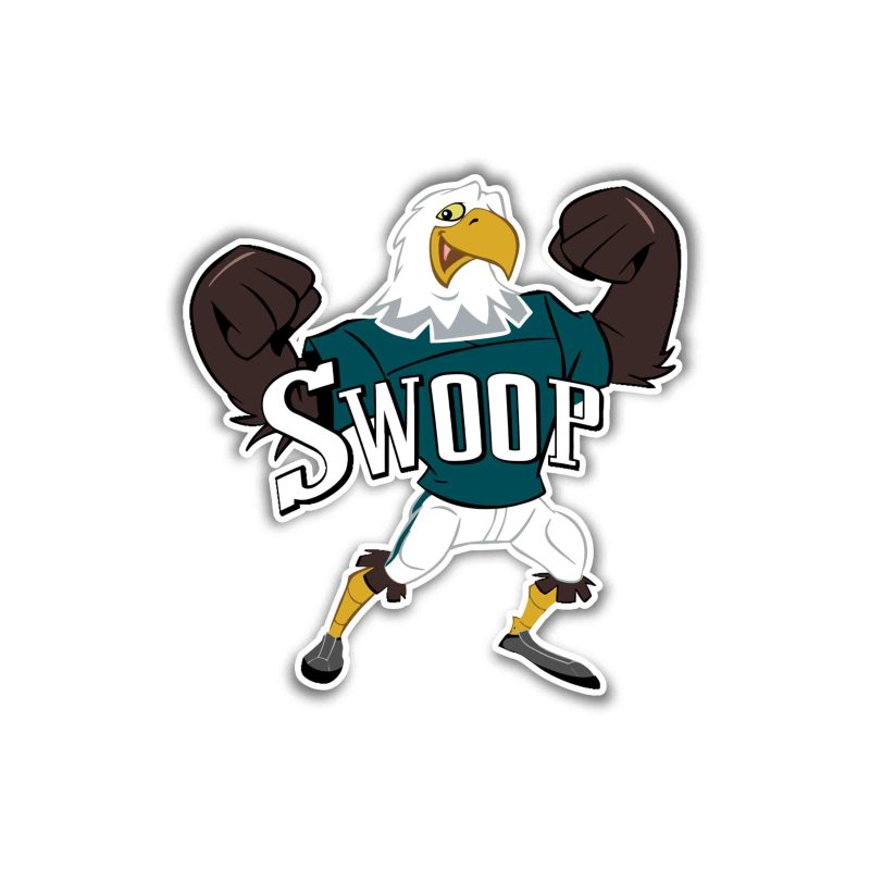 Philadelphia Eagles- Full Color Vinyl Sticker - Custom Size