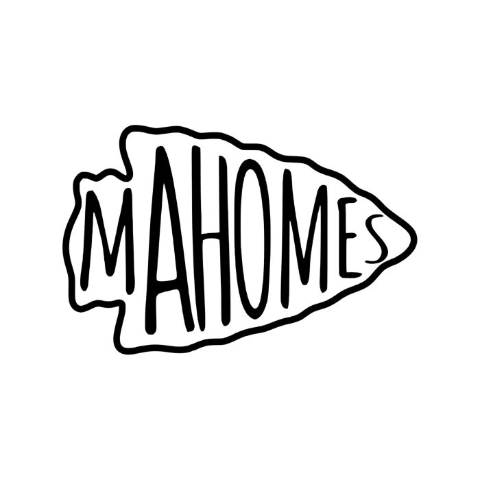 Kansas City Chiefs Vinyl Decal - Custom Size