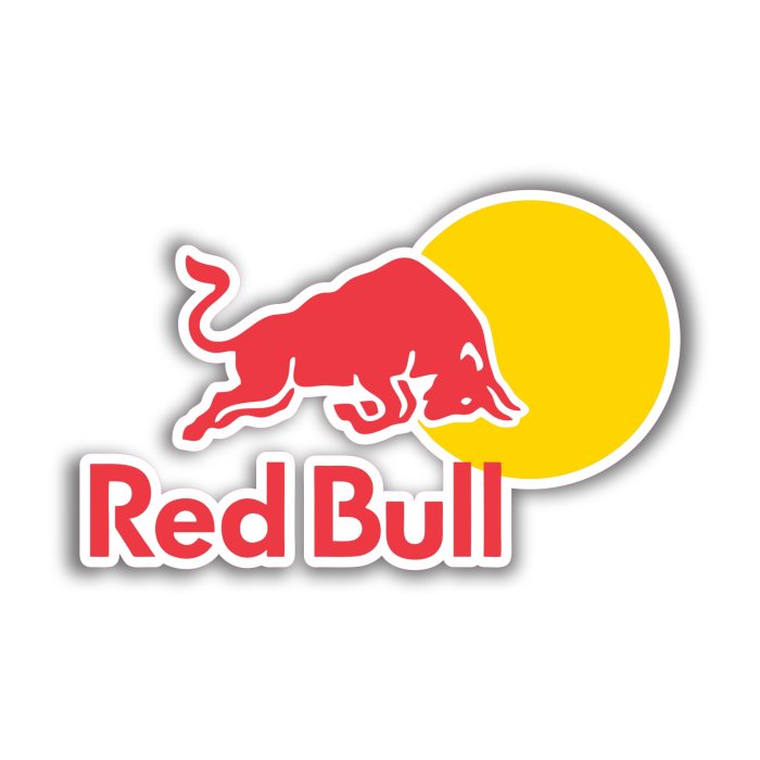 Redbull Full Color Vinyl Decal