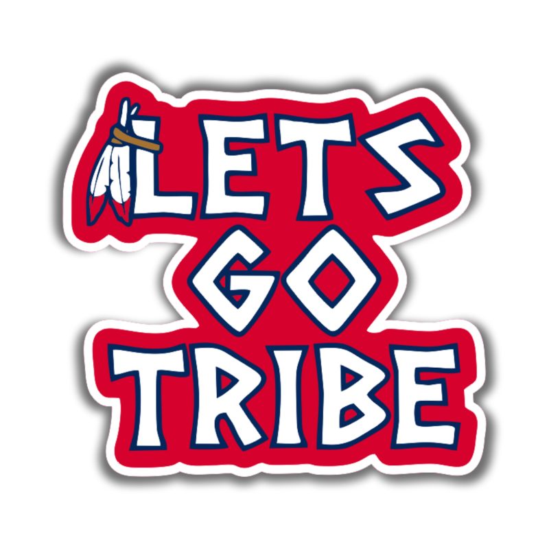 Cleveland Indians - Let’s Go Tribe - Temporary Tattoo