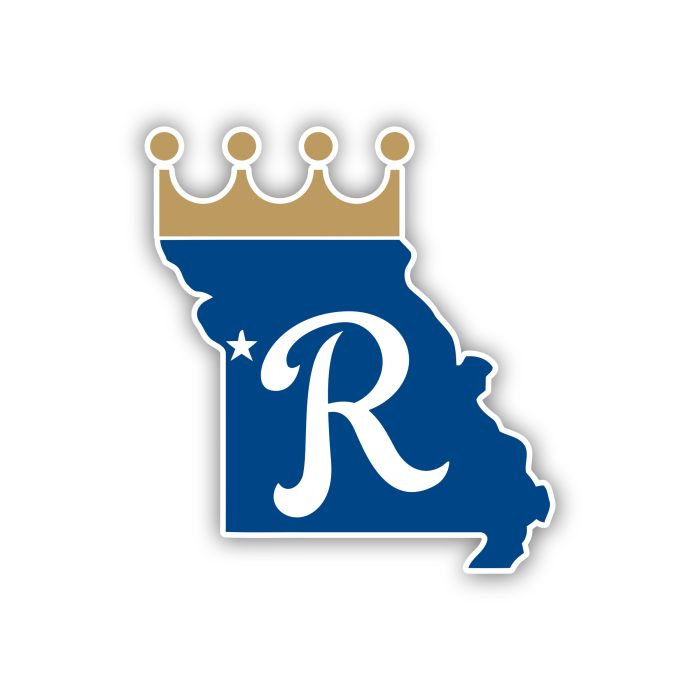 Kansas City Royals -  State With R - Temporary Tattoo