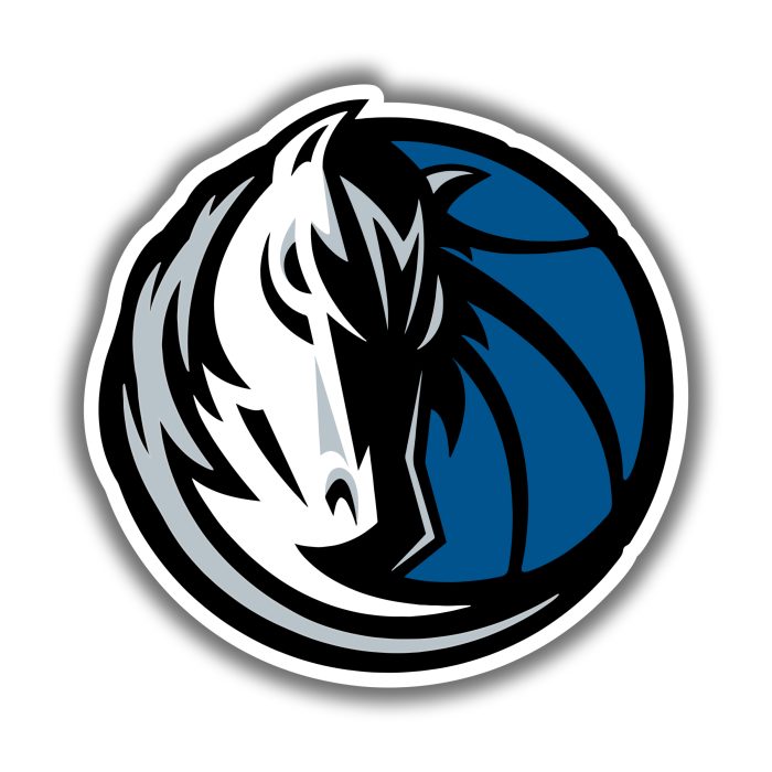 Dallas Mavericks - Half Horse Half Basketball - Temporary Tattoo