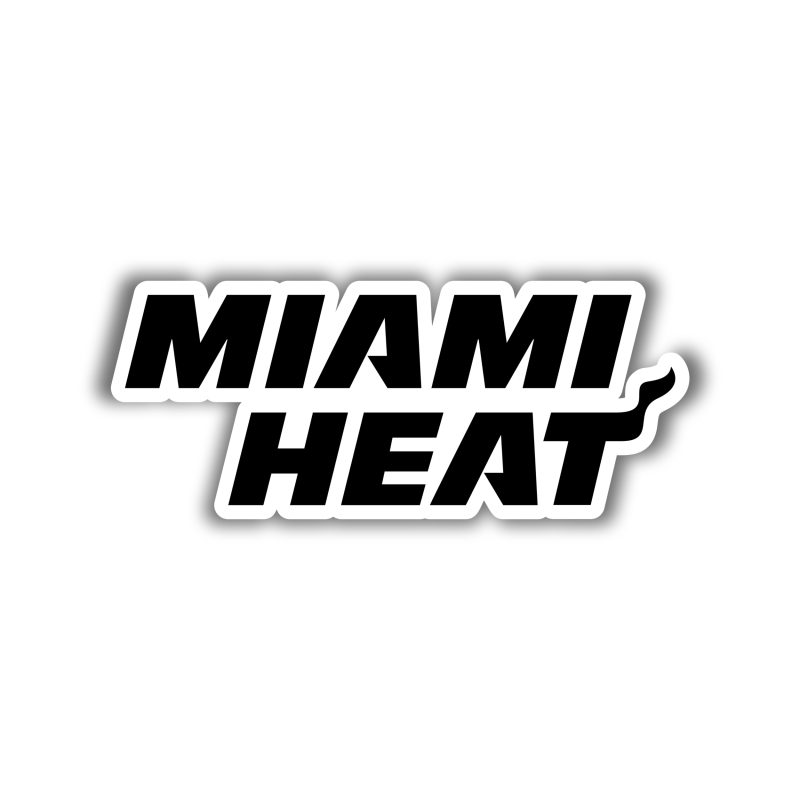 Miami Heat - Name - Temporary Tattoo