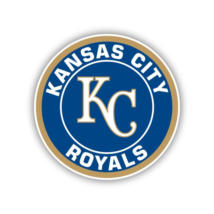 Kansas City Royals - Blue Circle - Temporary Tattoo