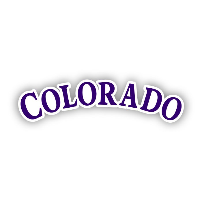 Colorado Rockies - Colorado - Temporary Tattoo