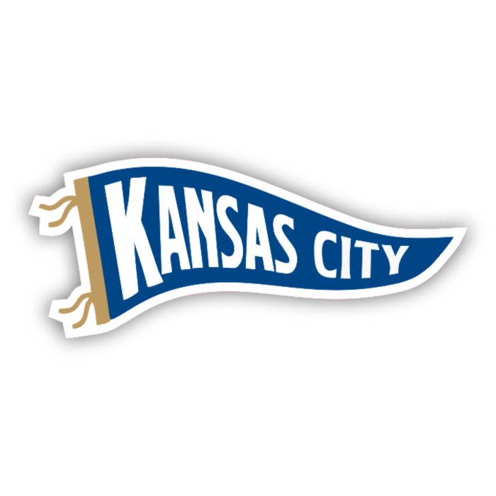 Kansas City Royals - Pennant - Temporary Tattoo