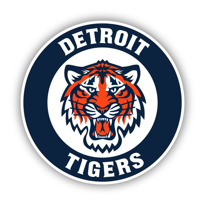 Detroit Tigers - Tiger Circle - Temporary Tattoo