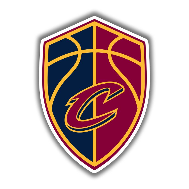 Cleveland Cavaliers - Shield With C In Middle - Temporary Tattoo