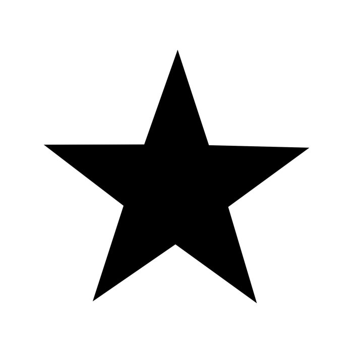 Star Vinyl Decal - Custom Size