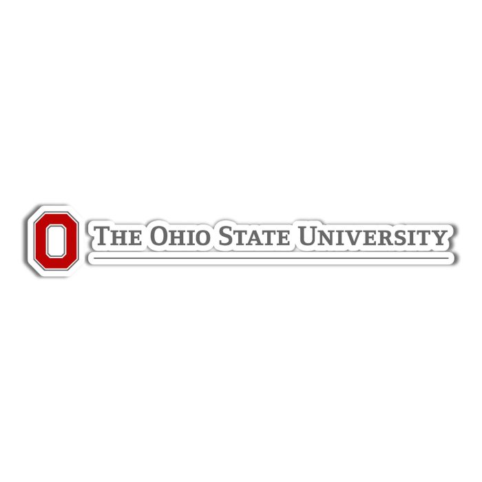 Ohio State Buckeyes Full Color Vinyl Decal - Custom Size