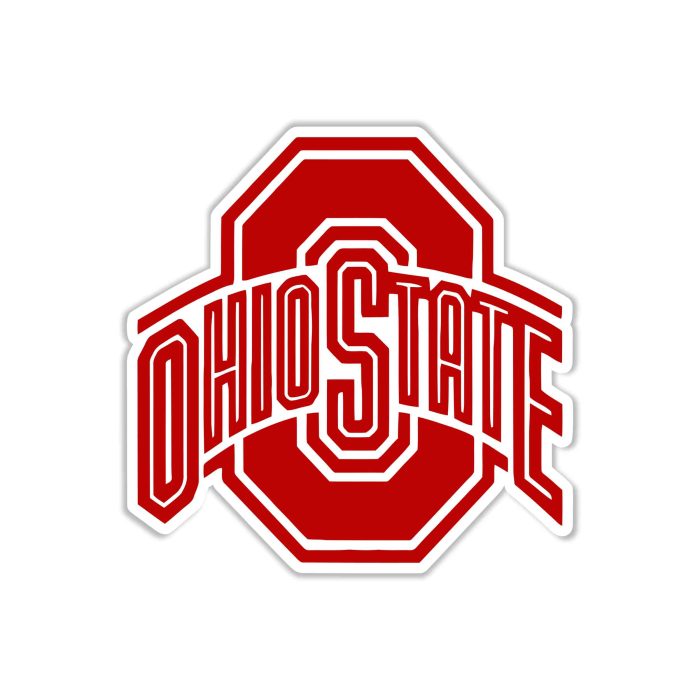 Ohio State Buckeyes - Full Color Vinyl Decal